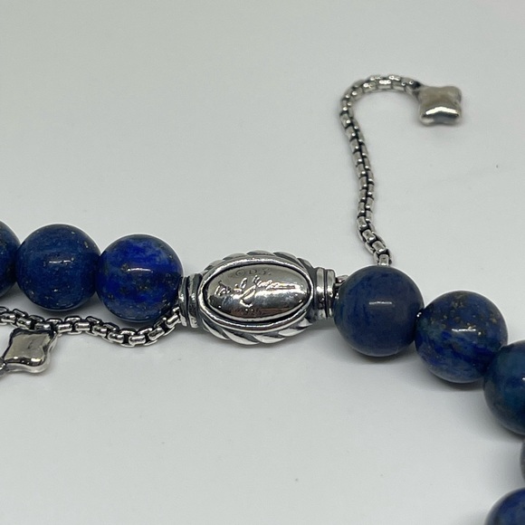 David Yurman Spiritual Beads Bracelet with Lapis Lazuli - Picture 3 of 4